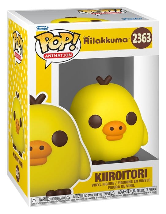 Rilakkuma Figura POP! Animation Vinyl Kiiroitori 9 cm