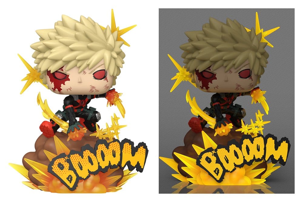 My Heo Academia POP! Deluxe Vinyl Figura Bakugo w/CH(GW) 9 cm