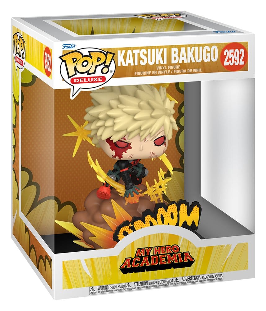 My Heo Academia POP! Deluxe Vinyl Figura Bakugo w/CH(GW) 9 cm