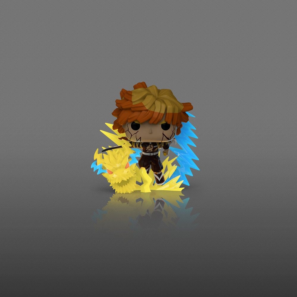 Demon Slayer: Kimetsu no Yaiba Figura POP! Premium Vinyl Zenitsu with Chase (Glow) 9 cm Surtido (3)