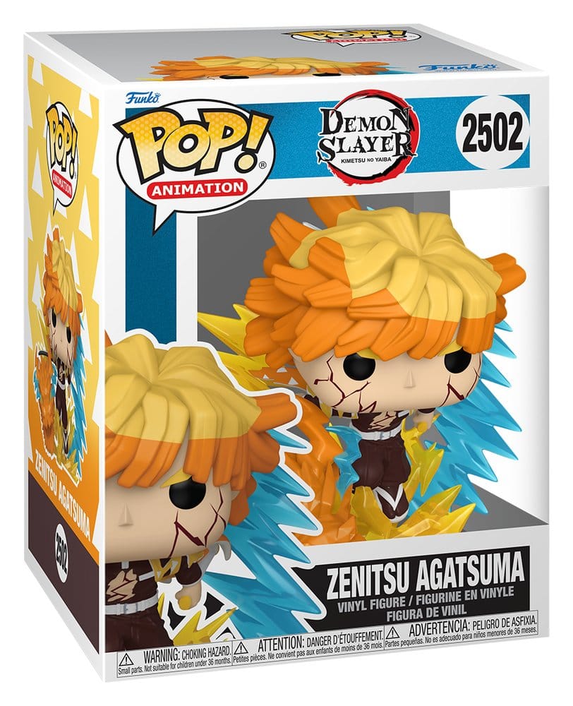 Demon Slayer: Kimetsu no Yaiba Figura POP! Premium Vinyl Zenitsu with Chase (Glow) 9 cm Surtido (3)