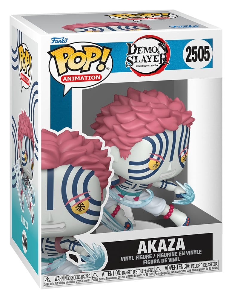 Demon Slayer: Kimetsu no Yaiba - The Movie Figura POP! Animation Vinyl Akaza 9 cm