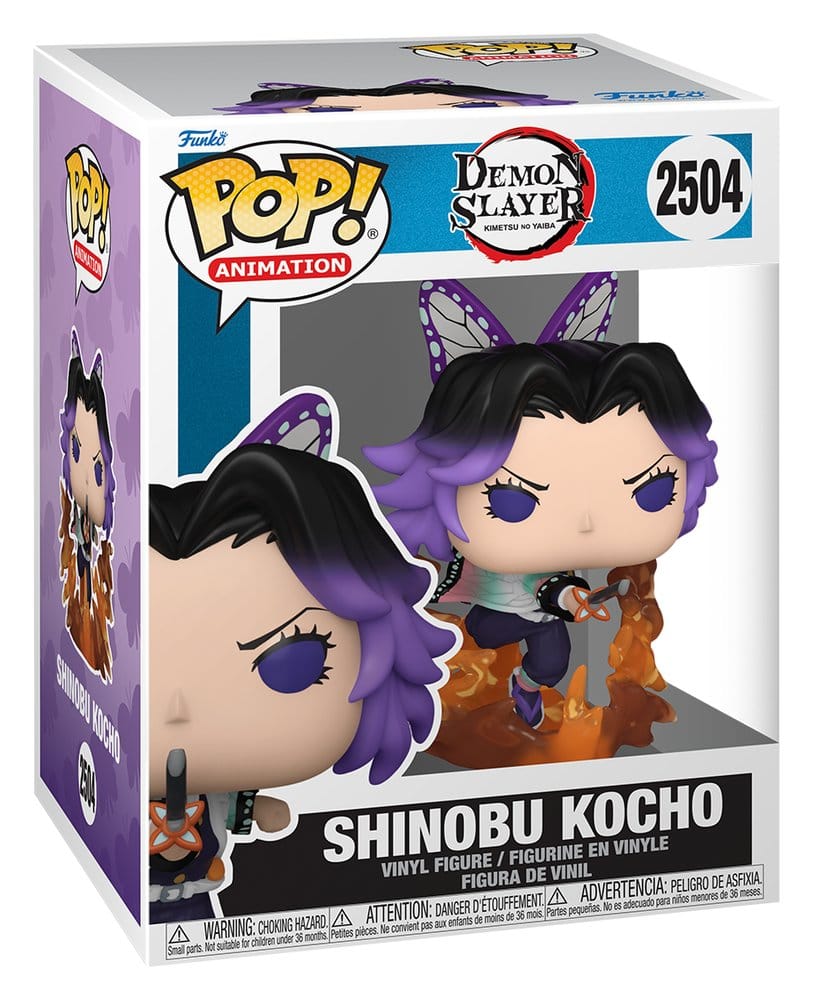 Demon Slayer: Kimetsu no Yaiba - The Movie Figura POP! Premium Vinyl Shinobu 9 cm