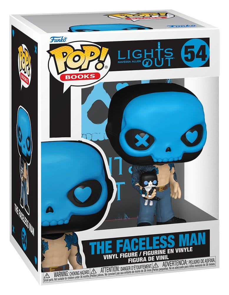 Into the Darkness POP! Books Vinyl Figuras Josh Hammond with Fred 9 cm