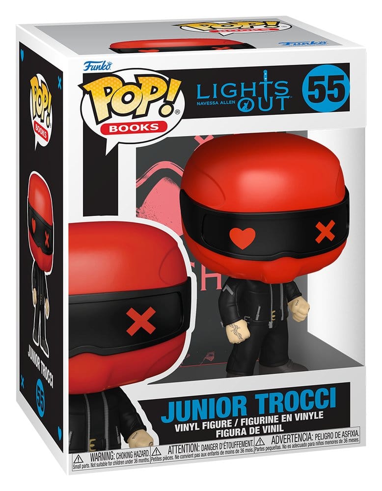 Into the Darkness Figuras POP! Books Vinyl Junior Trocci 9 cm