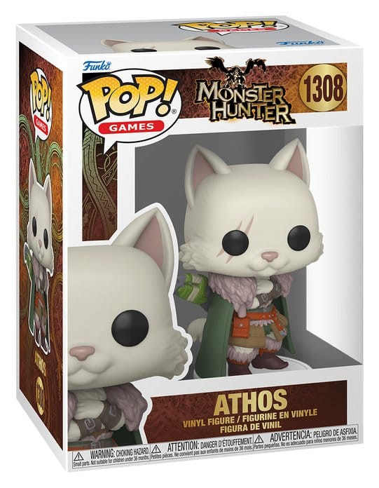 Monster Hunter Wilds Figura POP! Games Vinyl Athos 9 cm