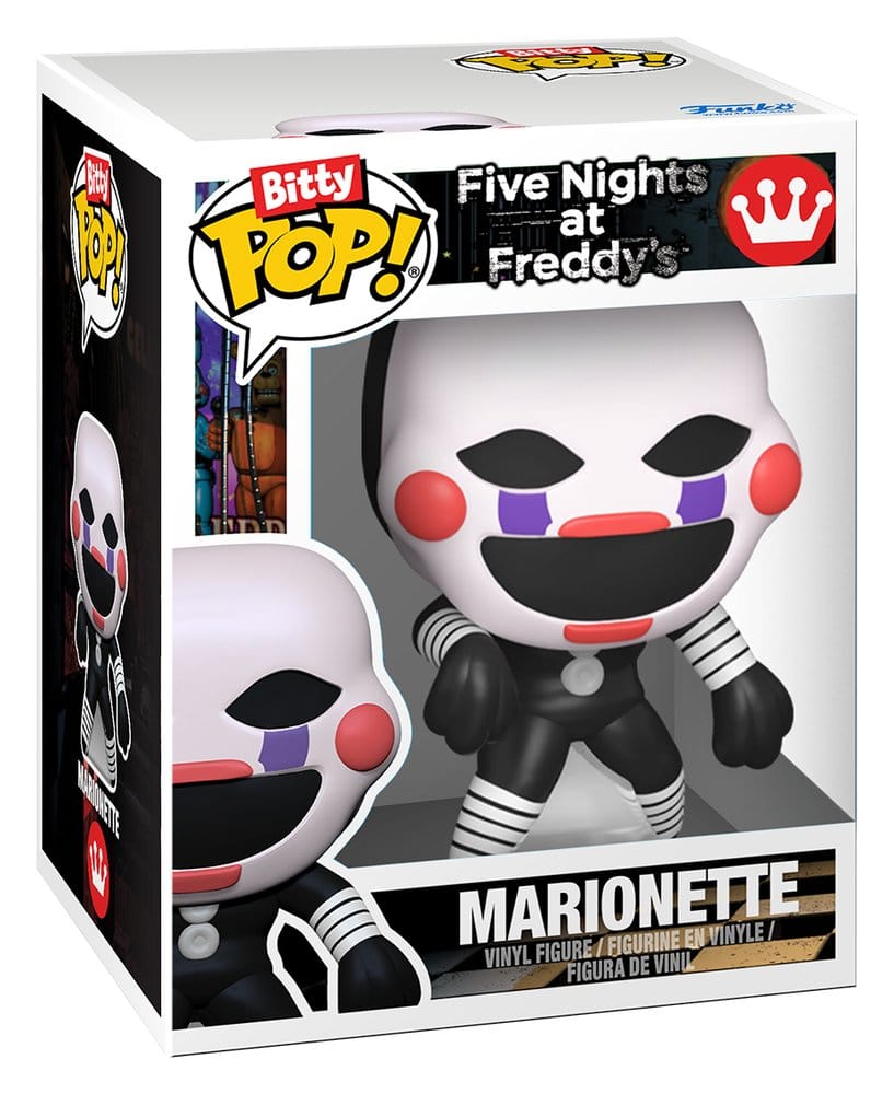 Five Nights at Freddy's Pack de 2 Figuras Bitty POP! Vinyl Withered Foxy & Marionette 2 cm