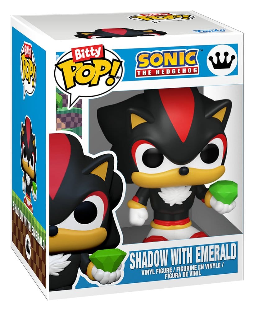 Sonic the Hedgehog Pack de 2 Figuras Bitty POP! Vinyl Knuckles & Shadow 2 cm