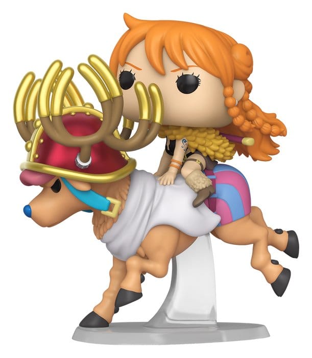 One Piece POP! Rides Deluxe Vinyl Figura Nami & Chopper 15 cm
