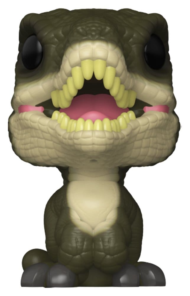 Jurassic Park Pack de 2 Figuras Bitty POP! Vinyl Velociraptor & Brachiosaurus 2 cm