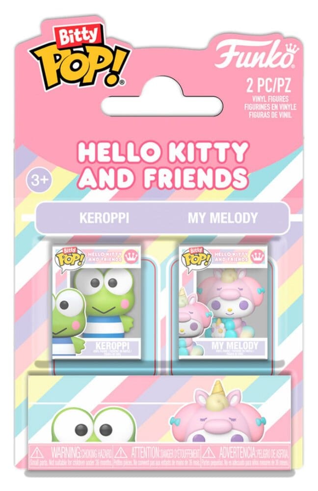 Sanrio Pack de 2 Bitty POP! Vinyl Figuras K & MM 2 cm Frikytopia