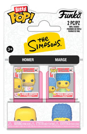 Simpsons Pack de 2 Bitty POP! Vinyl Figuras H & M 2 cm