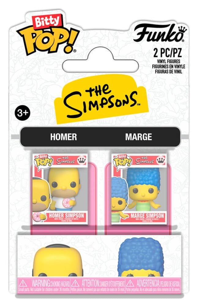 Simpsons Pack de 2 Bitty POP! Vinyl Figuras H & M 2 cm Frikytopia
