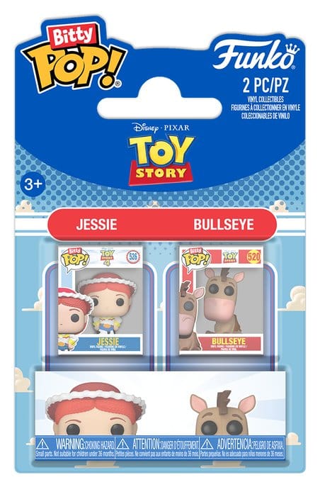 Toy Story Bitty POP! Vinyl Figuras Jessie & Bullseye 2 cm Frikytopia