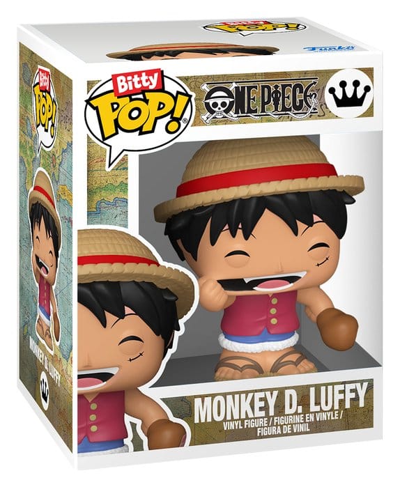 One Piece Bitty POP! Vinyl Figuras Monkey D. Luffy & Nami 2 cm
