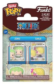 One Piece Bitty POP! Vinyl Figuras Zoro & Sanji 2 cm