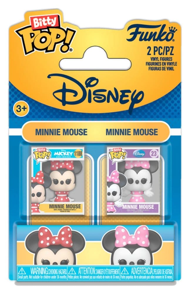 Sanrio Pack de 2 Bitty POP! Vinyl Figuras Min & Min 2 cm