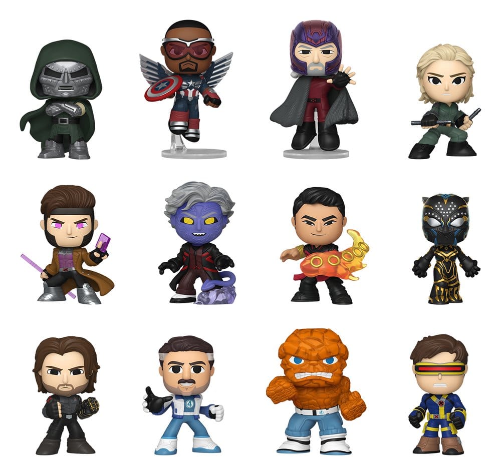 Avengers: Doomsday Mystery Minis Minifiguras 5 cm Expositor (12)