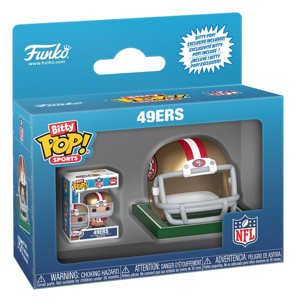 NFL Bitty POP! Helmets Vinyl Figures NFC Series 1 Surtido (12)