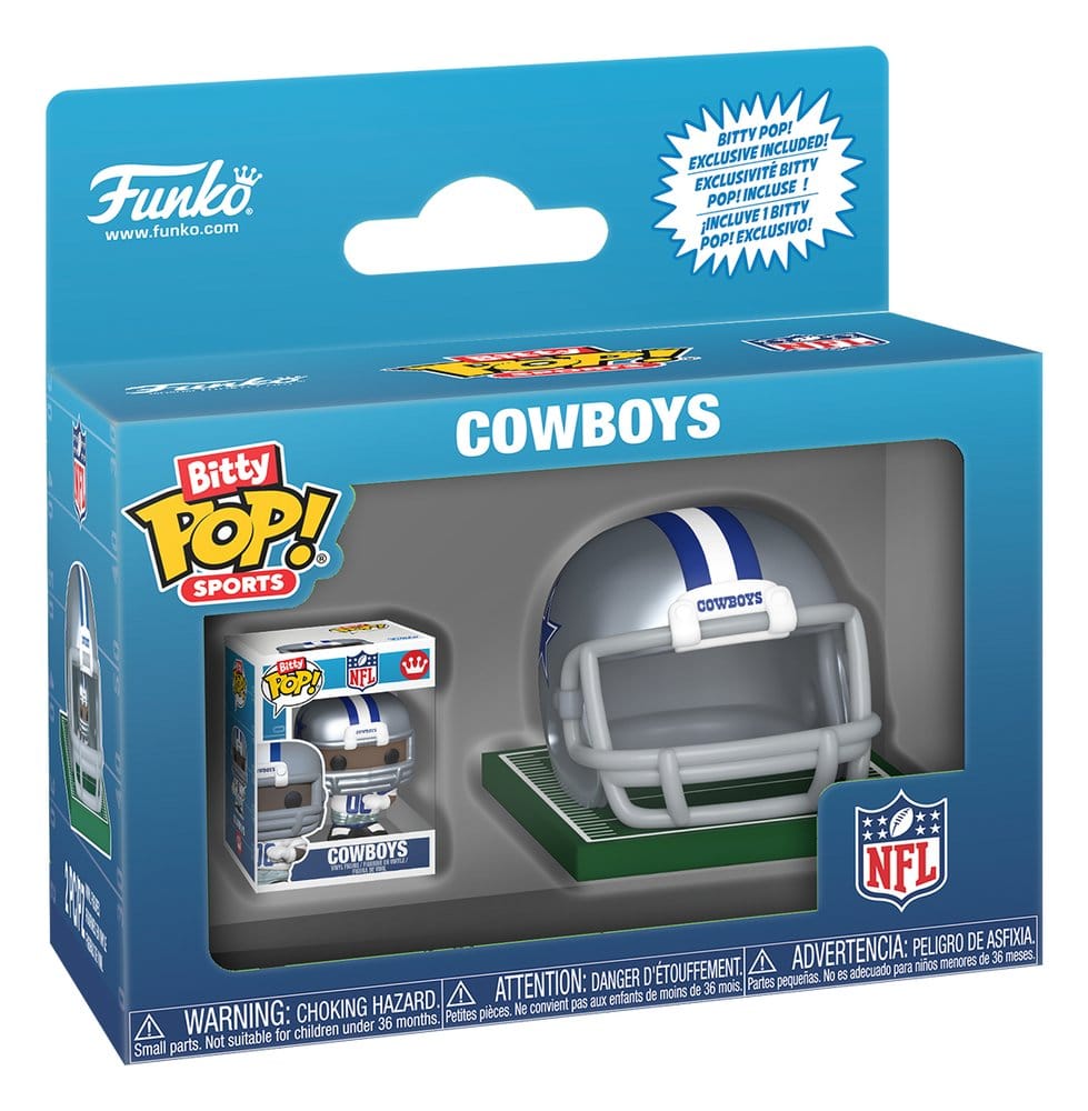NFL Bitty POP! Helmets Vinyl Figures NFC Series 1 Surtido (12)