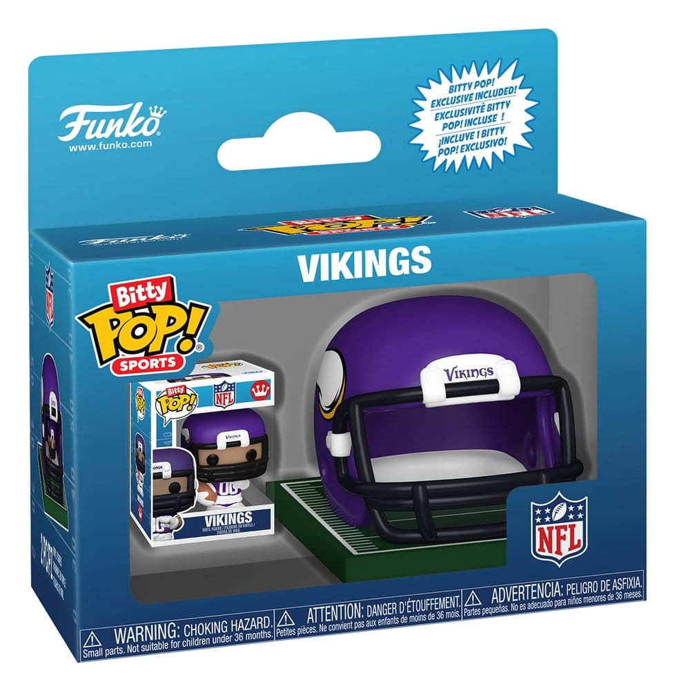 NFL Bitty POP! Helmets Vinyl Figures NFC Series 1 Surtido (12)