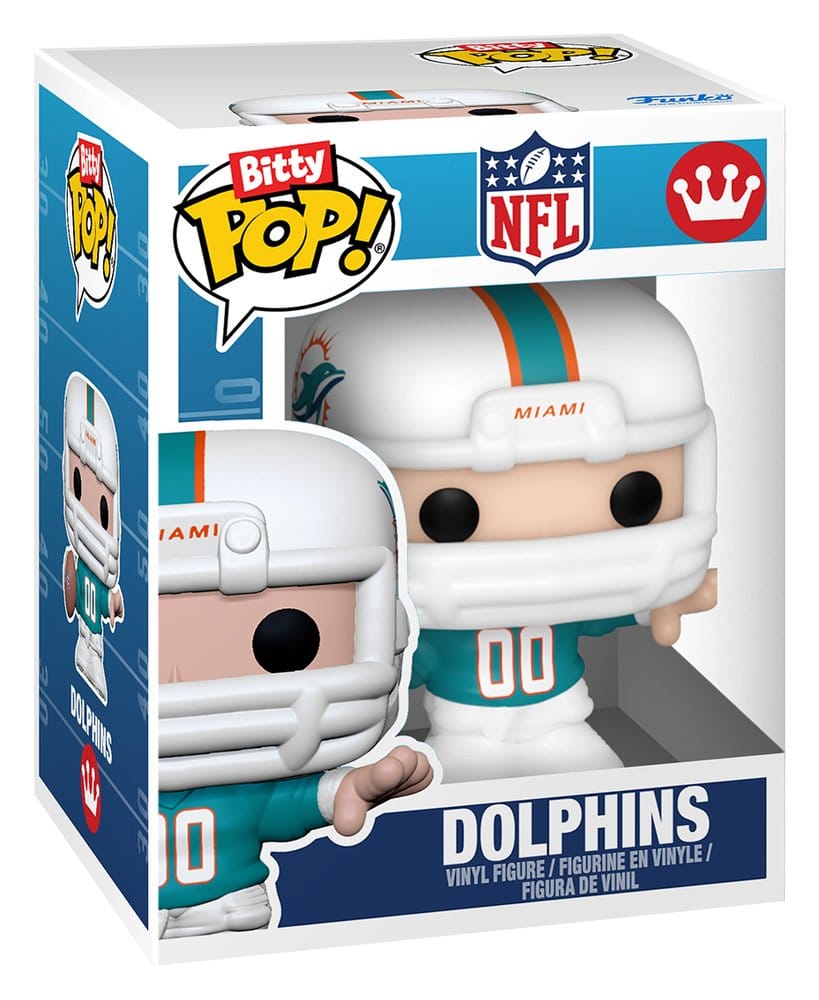 NFL Bitty POP! Helmets Vinyl Figures AFC Series 1 Surtido (12)