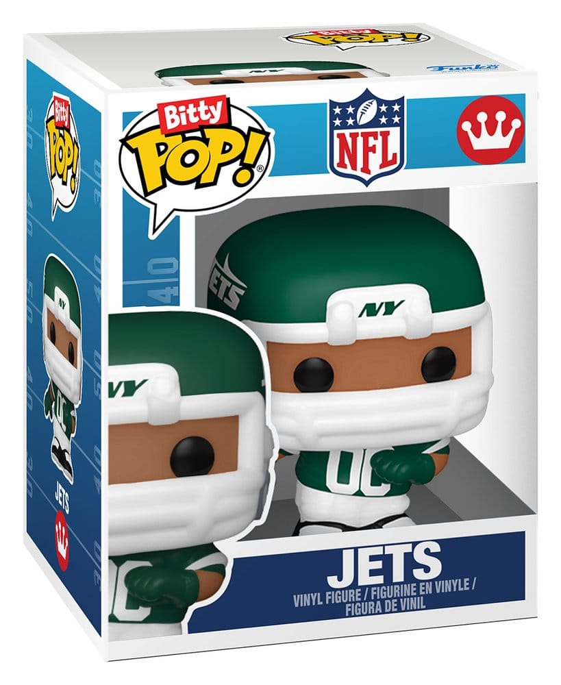 NFL Bitty POP! Helmets Vinyl Figures AFC Series 1 Surtido (12)