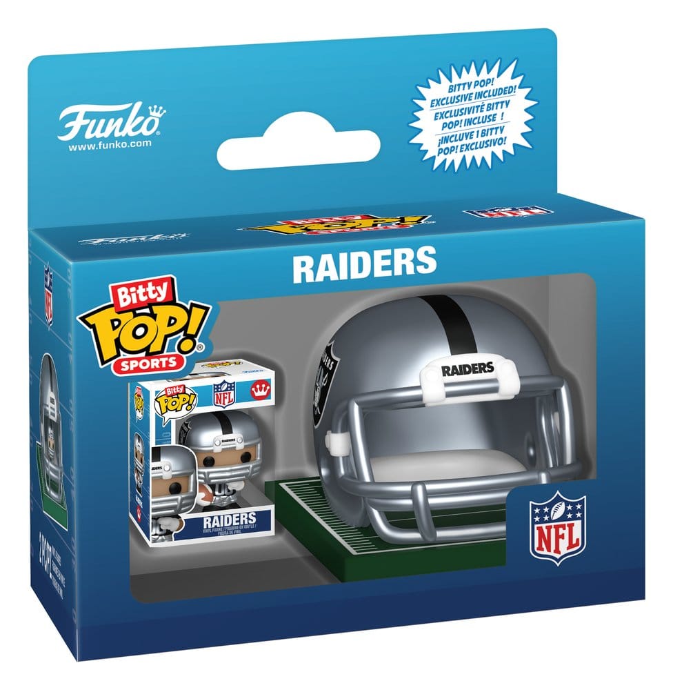 NFL Bitty POP! Helmets Vinyl Figures AFC Series 1 Surtido (12)