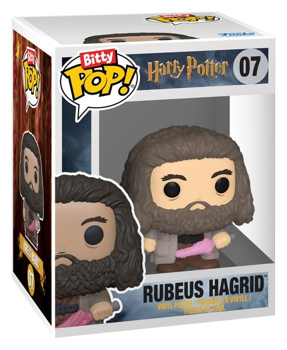 Harry Potter Pack de 2 Figuras Bitty POP! Vinyl Hagrid & Dobby 2 cm