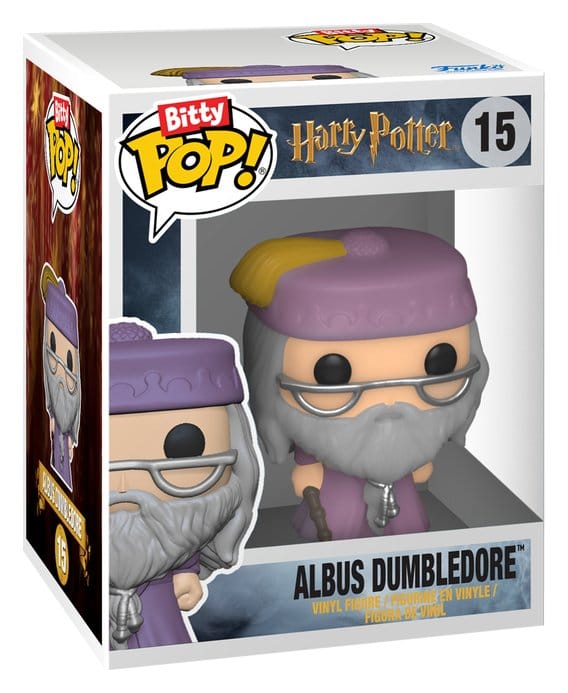 Harry Potter Pack de 2 Figuras Bitty POP! Vinyl Dumbledore/Voldemort 2 cm