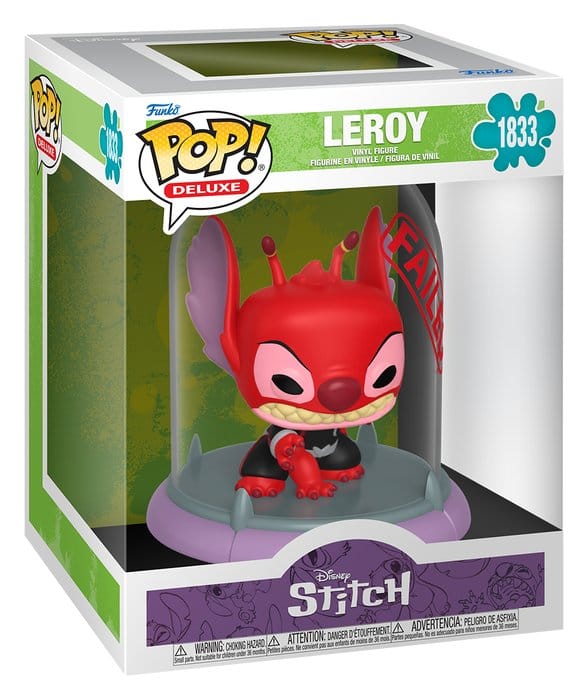Lilo & Stitch POP! Deluxe Vinyl Figura Leroy 15 cm