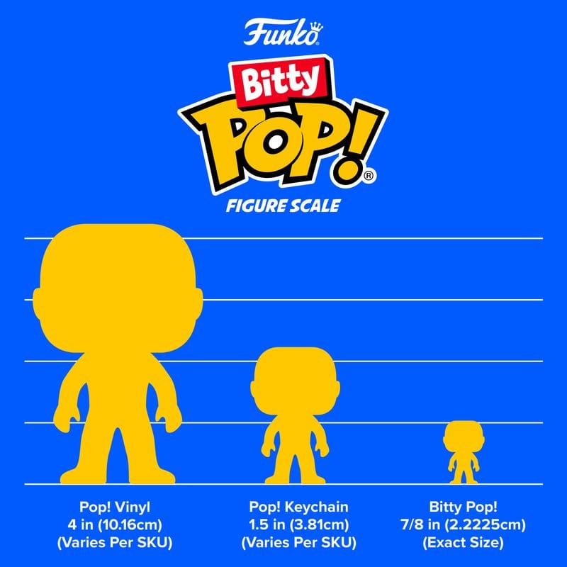 Los Simpson Bitty POP! Towns Vinyl Pack de 3 Figuras Springfield