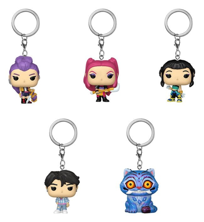 KPOP Demon Hunters POP! Llavero Blind Box PDQ Expositor (12) Frikytopia