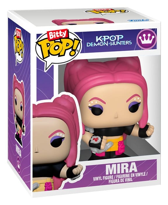 KPop Demon Hunters Bitty POP! Stages Vinyl Figuras Mira 2,5 cm