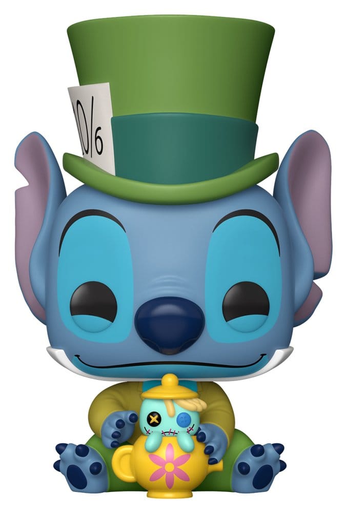 Lilo & Stitch POP! Disney Vinyl Figura Stitch as Mad Hatter 9 cm Frikytopia
