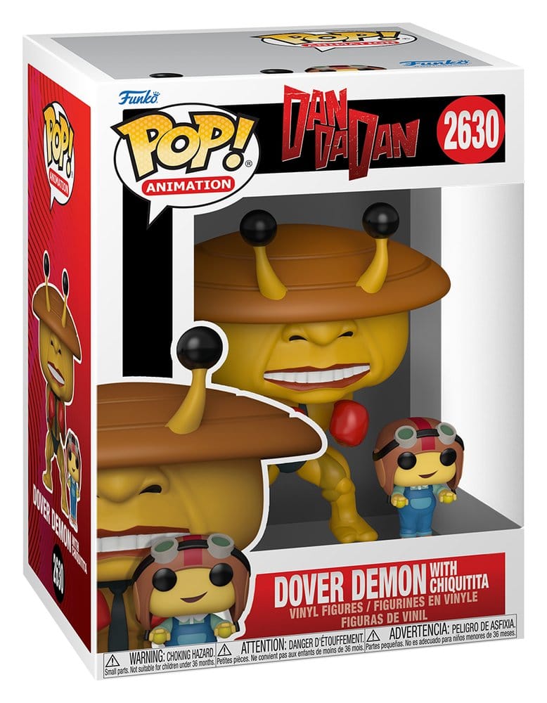 Dandadan POP! & Buddy Vinyl Figura Mr. Mantis & Chiquitita 9 cm