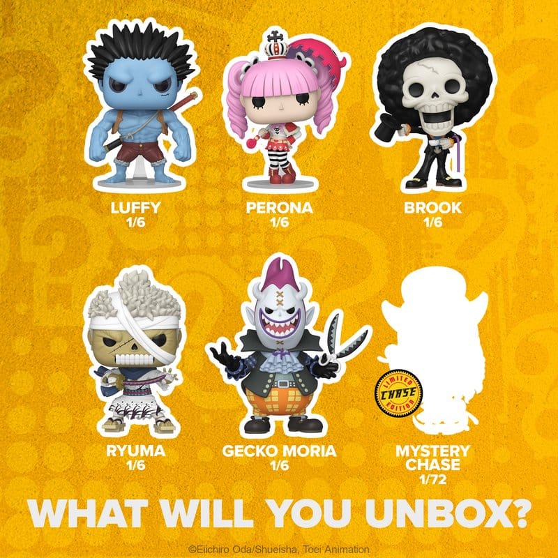 One Piece Figuras Mystery POP! Vinyl 9 cm Surtido Blind Box (6)