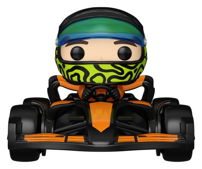 Fórmula 1 POP! Rides Super Deluxe Vinyl Figura McLaren- Norris 15 cm Frikytopia