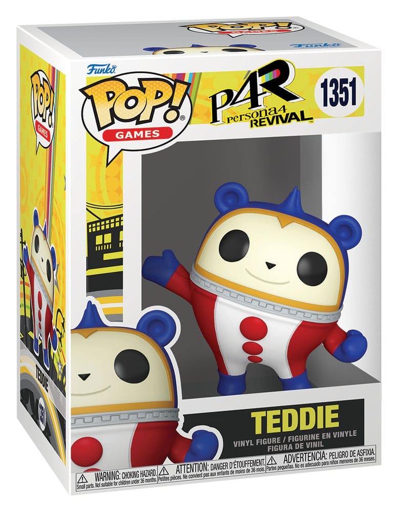Persona 4 POP! Games Vinyl Figura Teddie 9 cm
