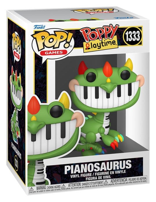 Poppy Playtime POP! Games Vinyl Figura Pianasaurus 9 cm