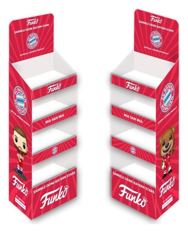 FC Bayern Munich POP! Football Vinyl Figuras Multi Assembled Expositor (80) 9 cm