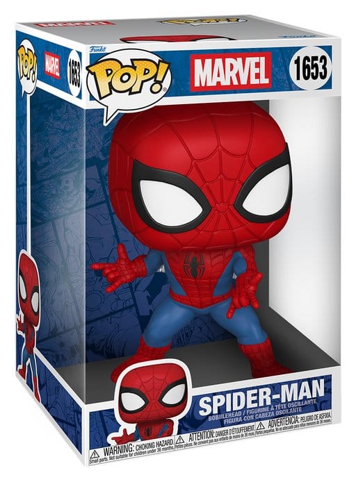 Marvel Comics Figura Super Sized Jumbo POP! Vinyl Spider-Man 25 cm