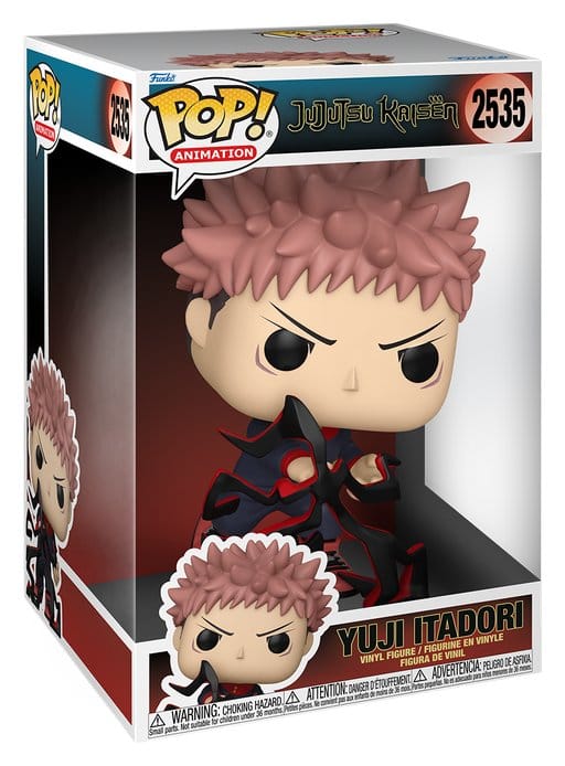 Jujutsu Kaisen Figura Super Sized Jumbo POP! Vinyl Yuji Itadori 25 cm