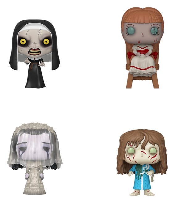 Warner Brothers POP! Vinyl pack de 4 Figuras Horror