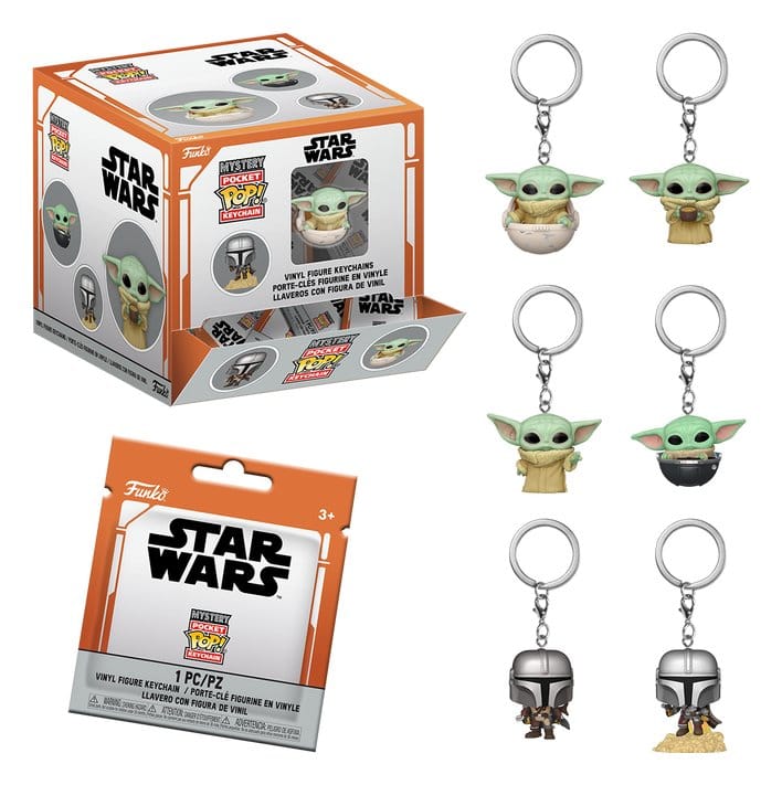 Star Wars Pocket POP! Vinyl The Mandalorian 4 cm Expositor (12)
