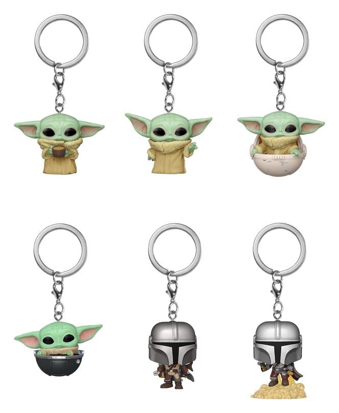 Star Wars Pocket POP! Vinyl The Mandalorian 4 cm Expositor (12)