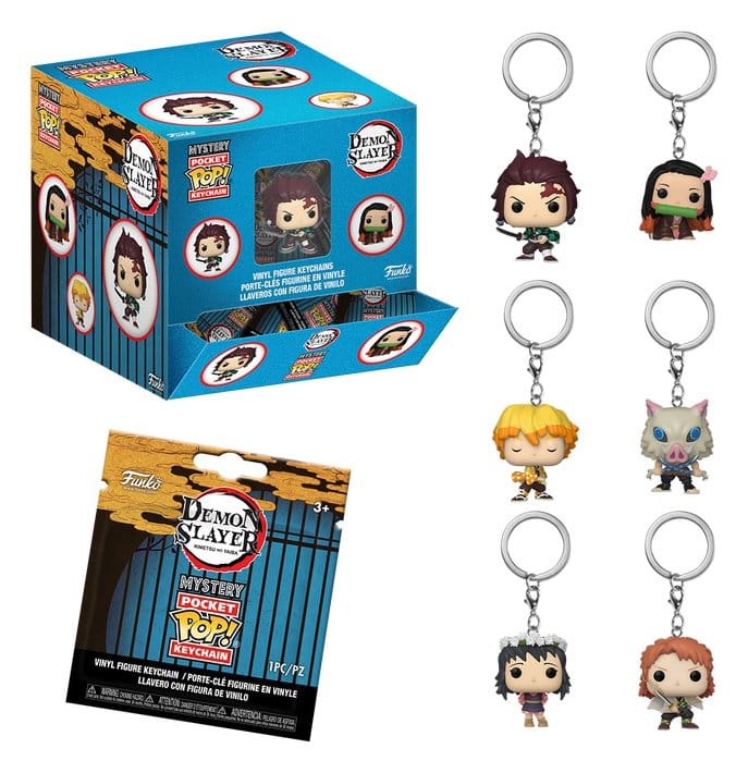 Demon Slayer: Kimetsu no Yaiba Pocket POP! Vinyl 4 cm Expositor (12) Frikytopia