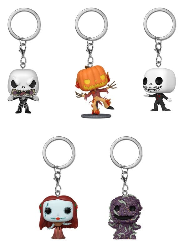 Pesadilla antes de Navidad Pocket POP! Vinyl 4 cm Expositor (12)