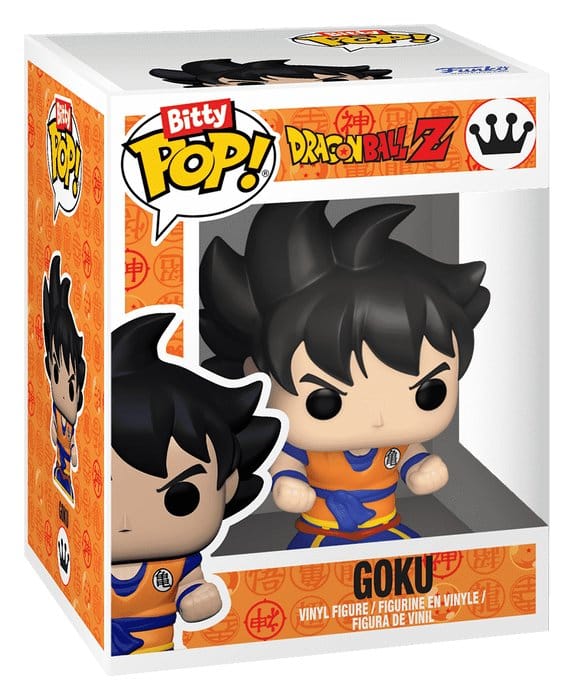 Dragon Ball Z Pack de 2 Figuras Bitty POP! & Accessory Vinyl Goku w/KCHN 2 cm