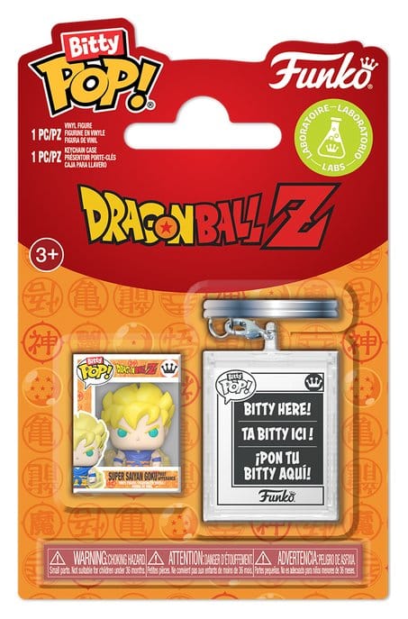 Dragon Ball Z Pack de 2 Figuras Bitty POP! & Accessory Vinyl Vegeta w/KCHN 2 cm Frikytopia